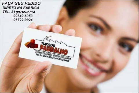 TIJOLOS EM AMARAJI PE NA PROMOÇÃO 9 7320-0742