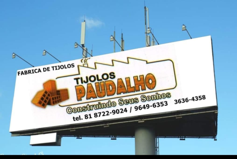 Tijolos na promoção para Amaraji PE